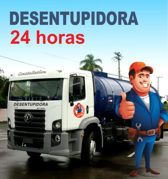 Desentupidora 24 horas